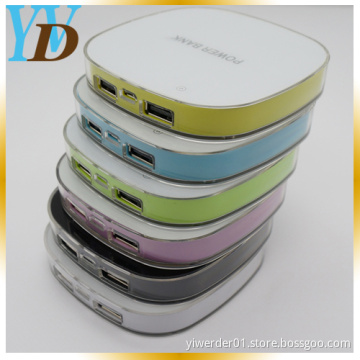 Portable PVC Engineering Plastics Electronic Gifts 4600mAh Power Bank (YWD-PY11)